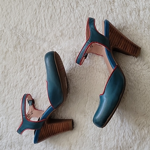 Miz Mooz Nantes Blue Pumps - Picture 3 of 8